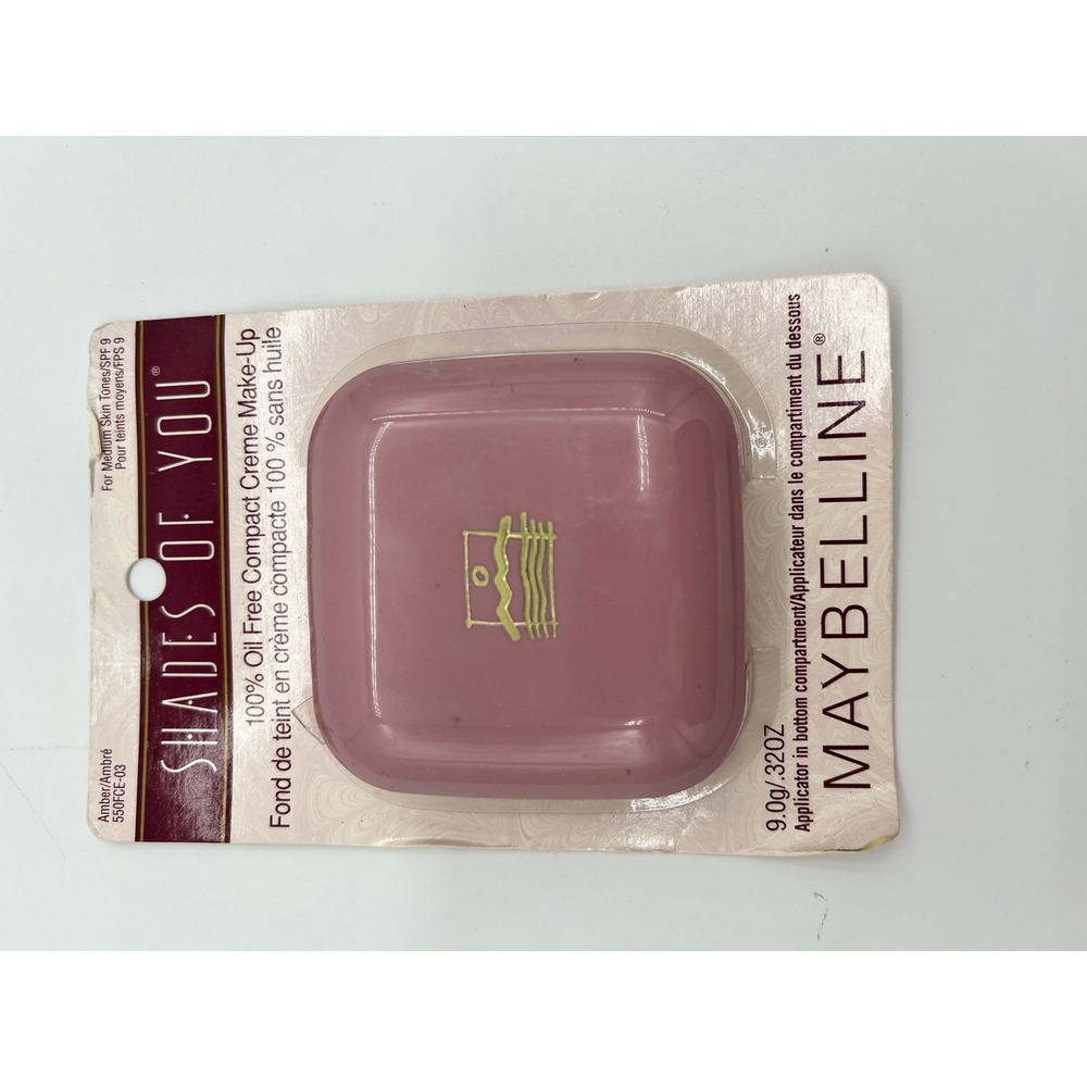 Maybelline Shades of You Amber 100%‎ Oil Free Compact Creme Makeup
